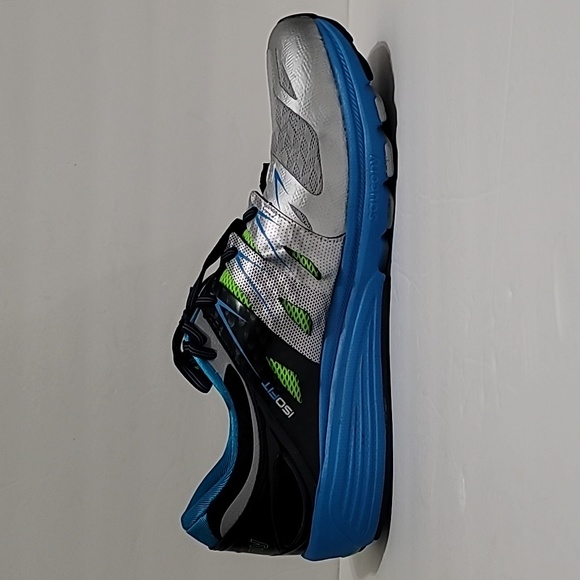 Saucony Men's Zealot Iso 2 Fit Everun Running Shoes Blue Run-Dry Sneakers Sz 14 - Picture 4 of 11